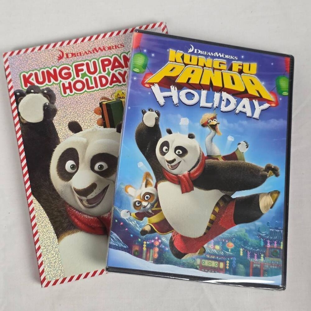 Kung Fu Panda Holiday DVD Lot DreamWorks